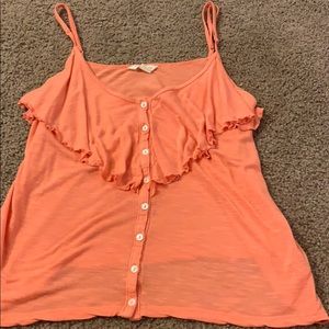 Areopostale orange tank top
